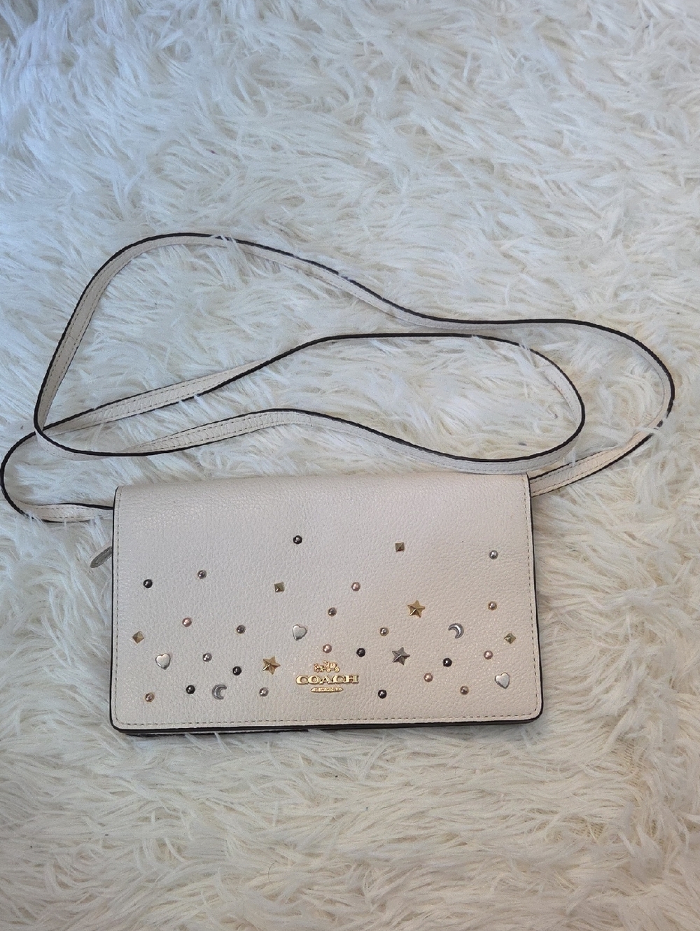 Coach Foldover Crossbody Clutch